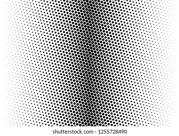 Abstract Dots Background. Monochrome Points Overlay. Pop-art Halftone Backdrop. Black and White Pattern. Vector illustration