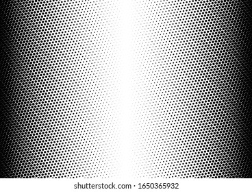 Abstract Dots Background. Points Pattern. Pop-art Backdrop. Black and White Overlay. Vector illustration