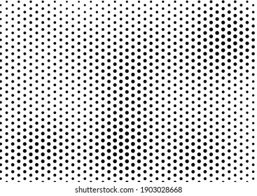 Abstract Dots Background. Points Vintage Texture. Modern Backdrop. Monochrome Pattern. Vector illustration