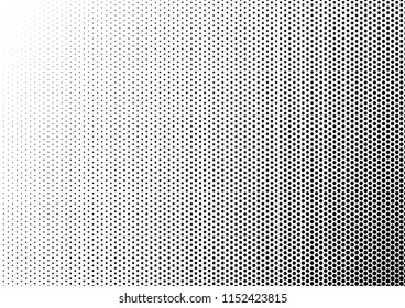 Abstract Dots Background. Pop-art Points Texture. Monochrome Grunge Pattern. Fade Backdrop. Vector illustration