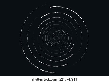 Abstract dots background poster with dynamic. technology network Vector illustration.