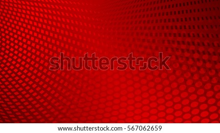 Abstract dots background in red colors