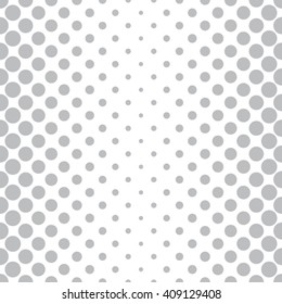 Abstract Dots Background. Seamless Pattern with Halftone Dots.