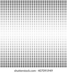 Abstract dots. Background to the transitions. Declining terms. the transition points from the larger to the smaller. the damping effect.