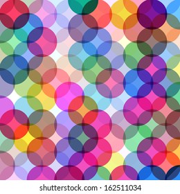abstract dots background with transparent colors