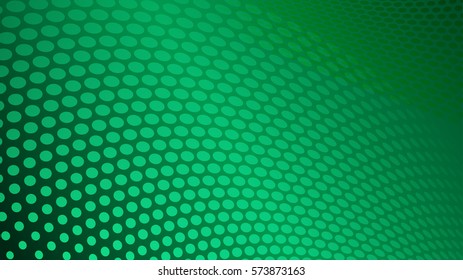 Abstract dots background in turquoise colors