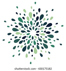 Abstract Dots Background Vector