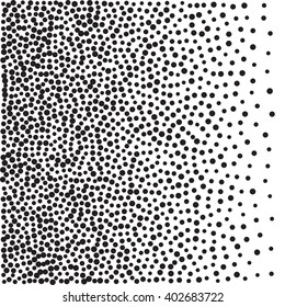 abstract dots background, vector illustration