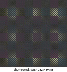 Abstract dots  geometric background. Seamless pattern.