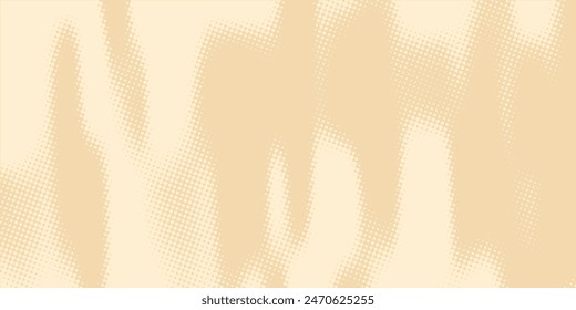 Abstractas puntos de medio tono marrón patrón gradiente textura de fondo.	