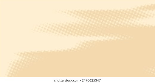 Abstract dots halftone brown color pattern gradient texture background.	