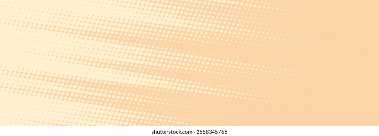 Abstract dots halftone brown color pattern gradient texture background