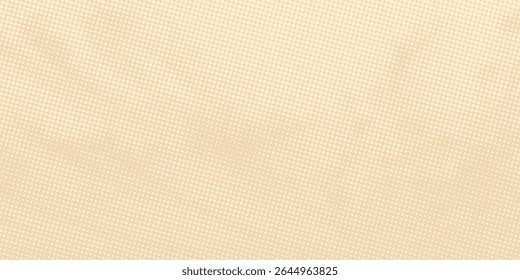 Abstract dots halftone brown color pattern gradient texture background.