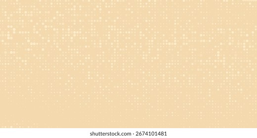 Abstract dots halftone brown color pattern gradient texture background.	