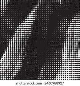 Puntos Abstractas Semitono Sobre Fondo De Color Blanco Negro