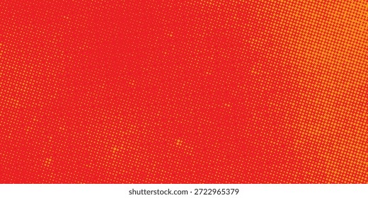 Textura Abstractas del gradiente del patrón naranja del color del semitono de los puntos con el fondo digital de la tecnología