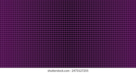 Abstract dots halftone purple color pattern gradient texture background.