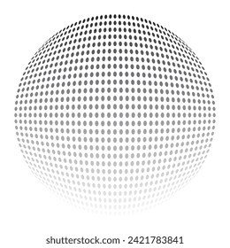 Abstract dots. Halftone dots. Halftone shape, Abstract grunge halftone design. Dotted background.