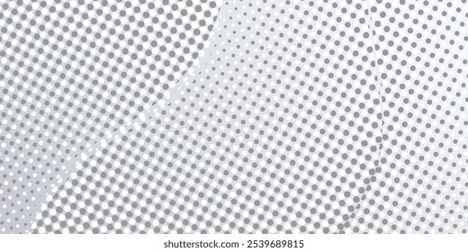 Abstract dots halftone white and blue color pattern gradient grunge texture background simple art