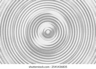 Abstract dots lined background. Retro style comic sunburst with dots ray. Dotted background as design element.