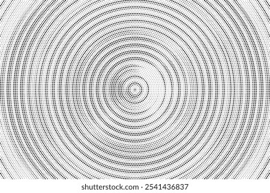 Abstract dots lined background. Retro style comic sunburst with dots ray. Dotted background as design element.