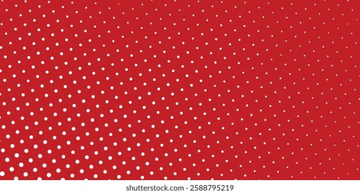 Abstract dots new year red background. simple and modern. oriental east asia banner, backdrop, texture, cover. flower, coins, money, fireworks modern abstract design