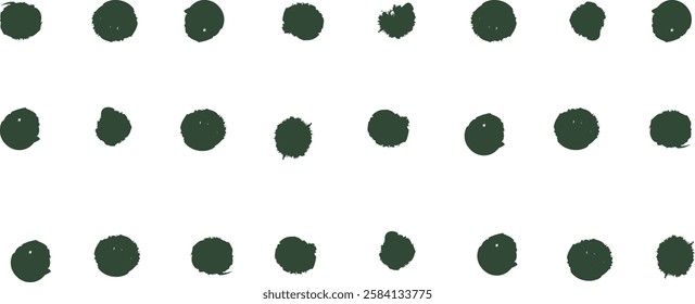 Abstract Dots Pattern Vector Illustration