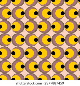 Los puntos abstractos son un patrón sin fisuras. Diseño de moda. Decoración retro vintage.