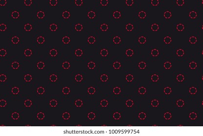 Abstract dots seamless pattern. Stroke vector background