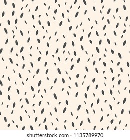 Abstract dots simple seamless pattern.