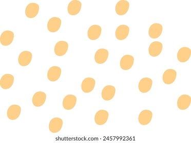 Abstrakt Dots Trendy Handgezeichnete Formen