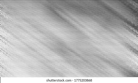 ilustración de puntos abstractos vectoriales en blanco a partir del zoom de desenfoque de movimiento 