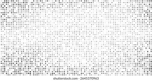 Abstract dott halftone gradient texture. Vanishing polka dot background. Repeating dots modern abstract