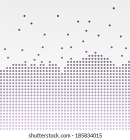 Abstract dotted background