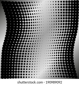 Abstract dotted background