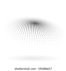 Abstract dotted background