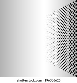 Abstract dotted background
