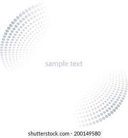 Abstract dotted background