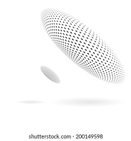 Abstract dotted background