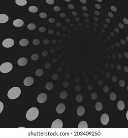 Abstract dotted background