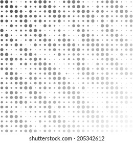 Abstract dotted background