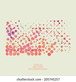 Abstract Dotted Background