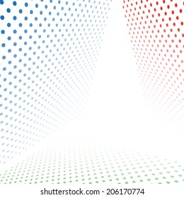 Abstract dotted background
