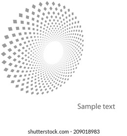 Abstract dotted background 