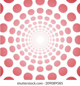 Abstract dotted background