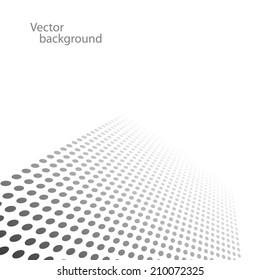 Abstract dotted background