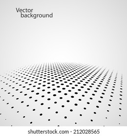 Abstract dotted background