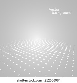 Abstract dotted background