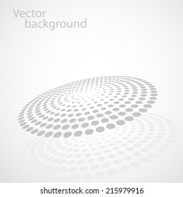 Abstract dotted background