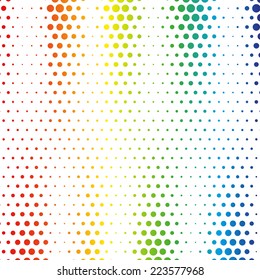 Abstract dotted background